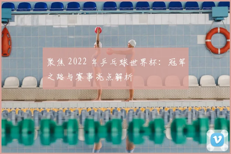 聚焦 2022 年乒乓球世界杯：冠军之路与赛事亮点解析