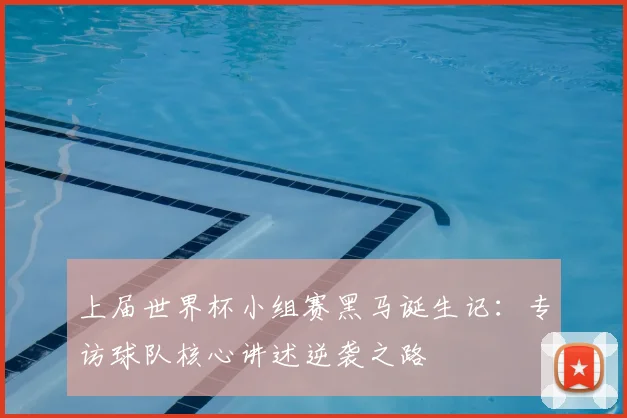 上届世界杯小组赛黑马诞生记:专访球队核心讲述逆袭之路