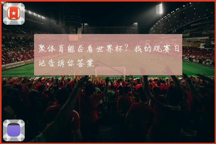 聚体育能否看世界杯？我的观赛日记告诉你答案